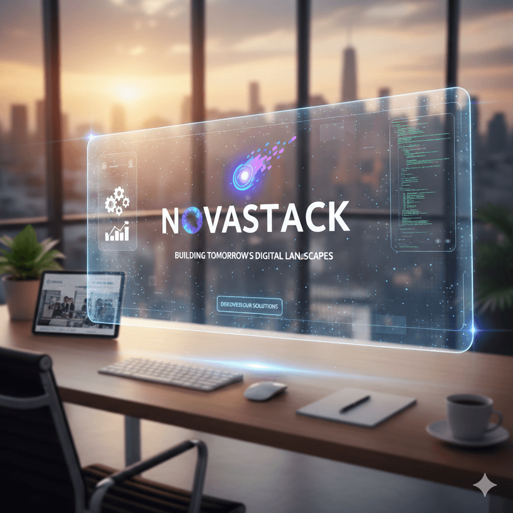 NovaStack Digital web development services in Kenya
